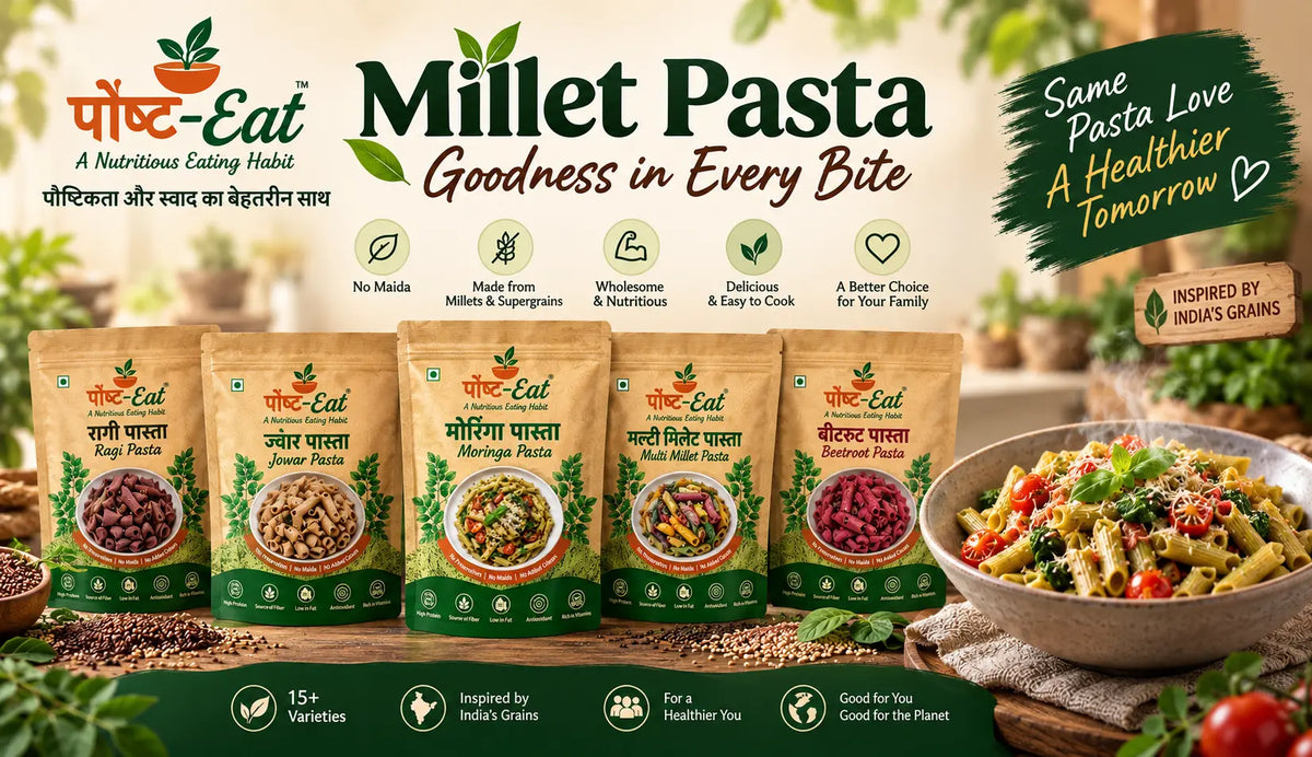 Millet Pasta: A Nutritious & Delicious Alternative to Regular Pasta