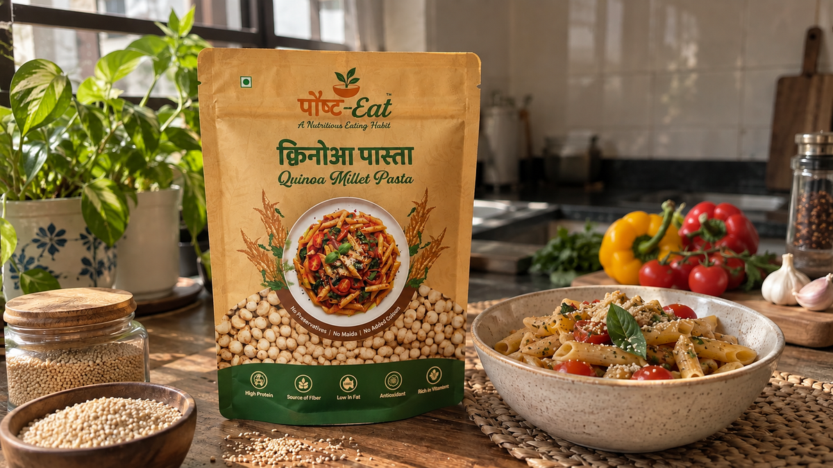 Quinoa Millet, Quinoa Pasta, Millet Pasta