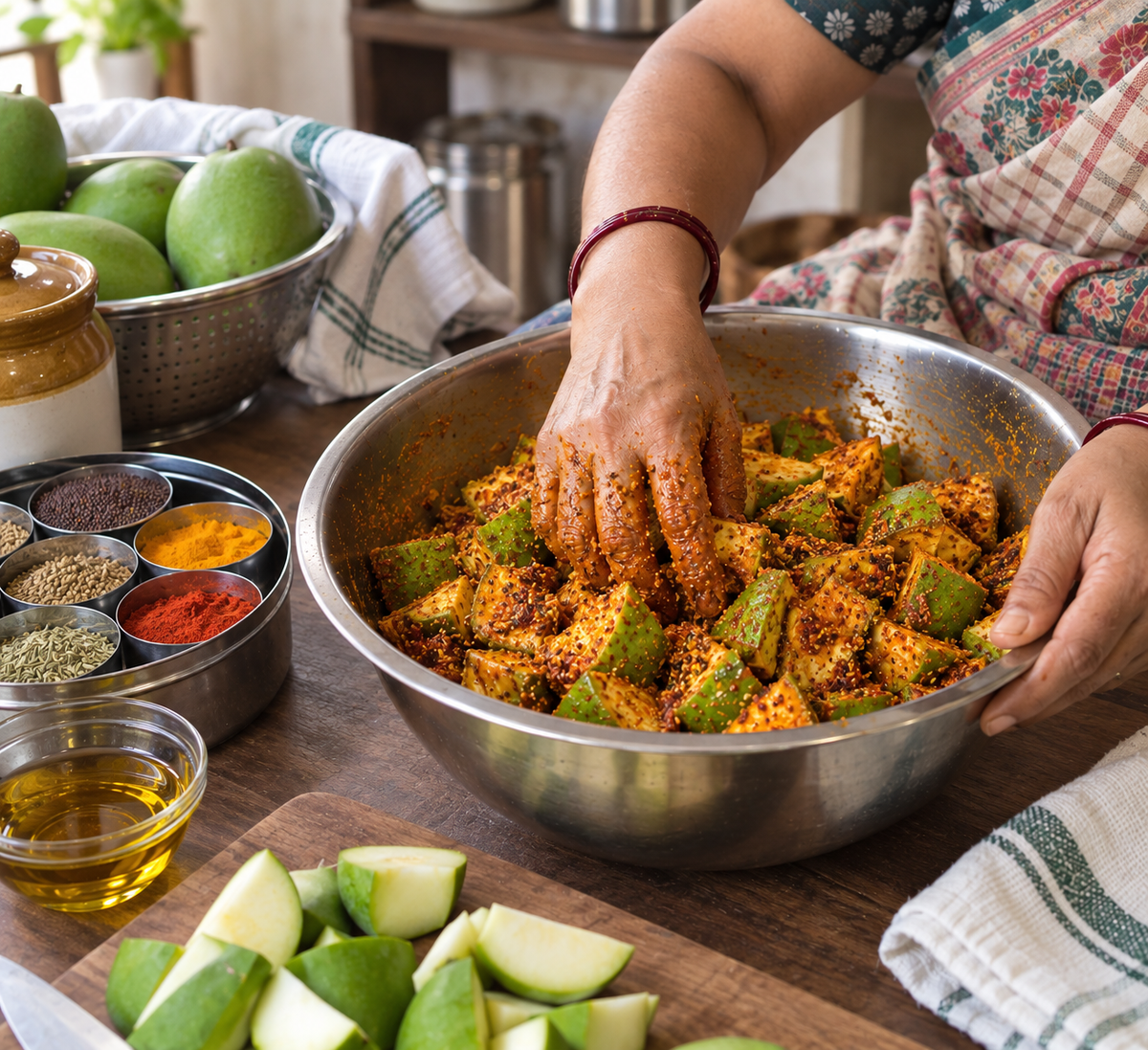 Aam Ka Achar: The Timeless Taste of Traditional Indian Mango Pickle