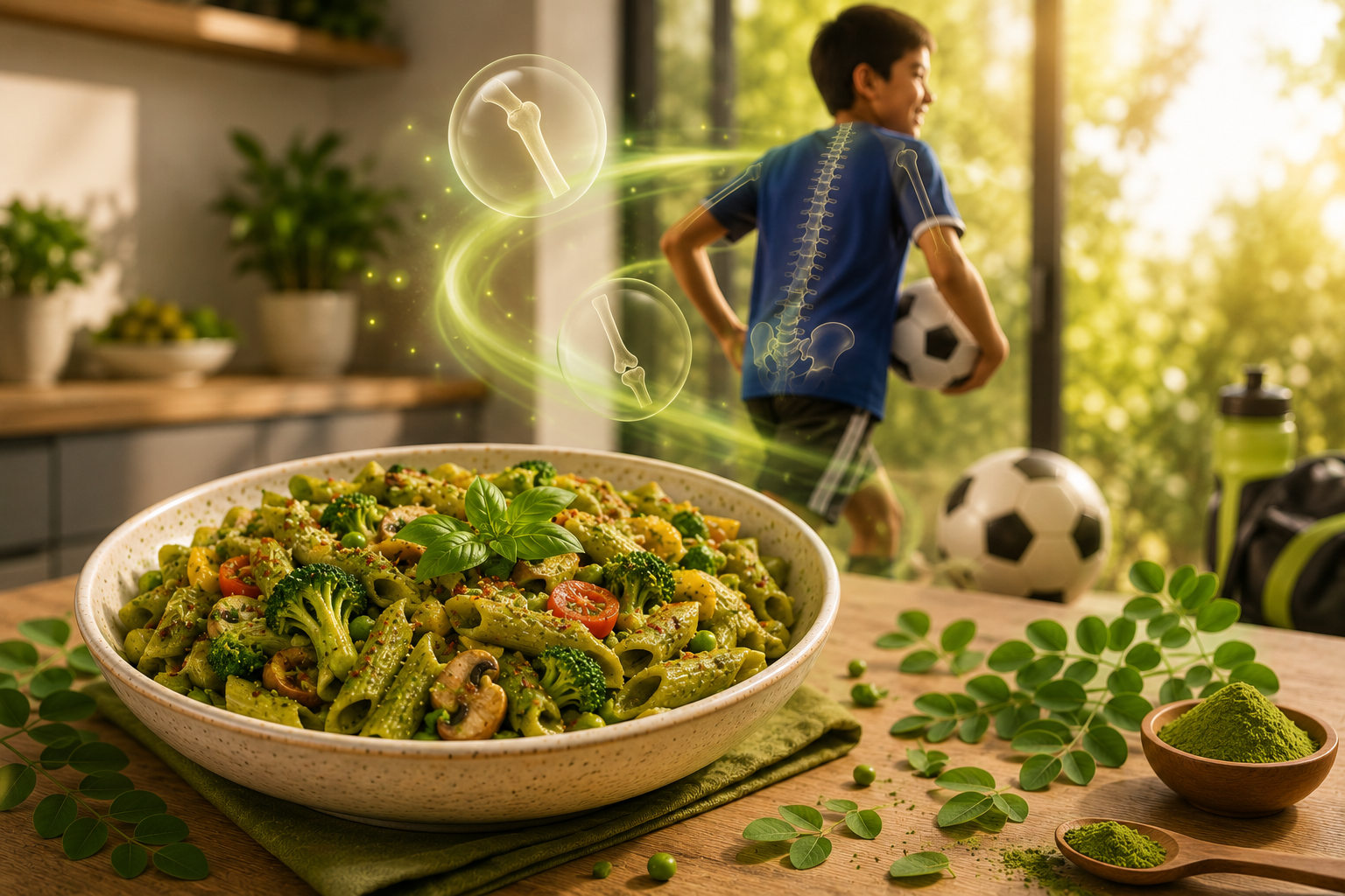 Moringa Pasta Penne Shape