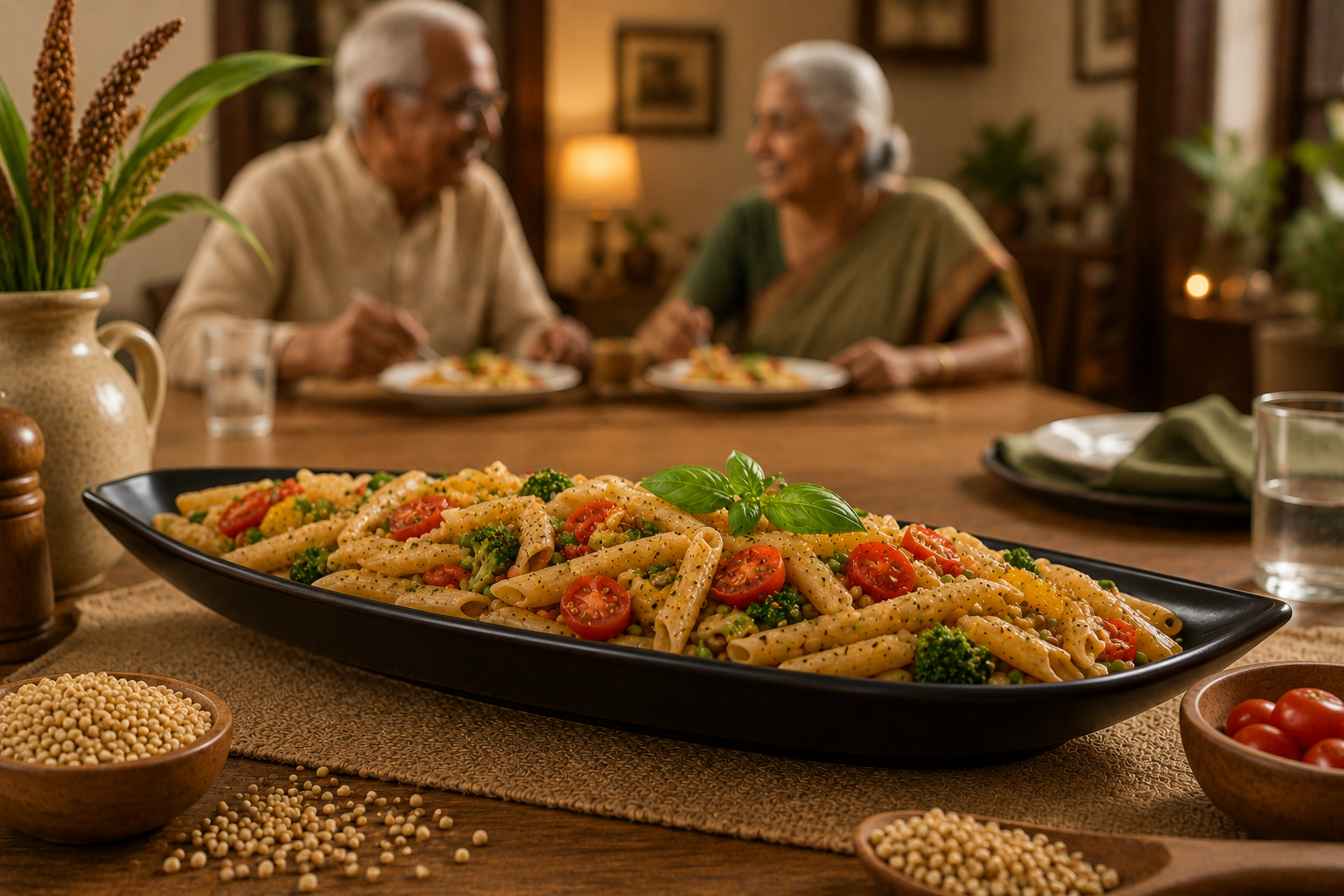 Sorgum Millet Pasta Penne Shape