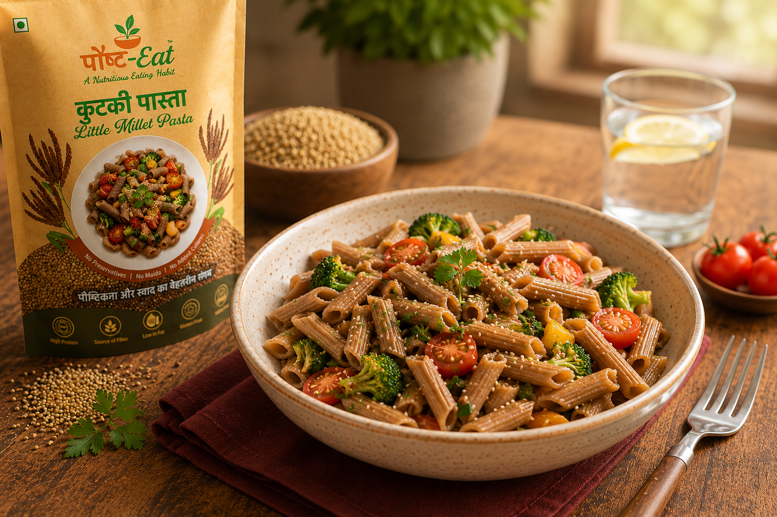 Little Millet Pasta Penne Shape