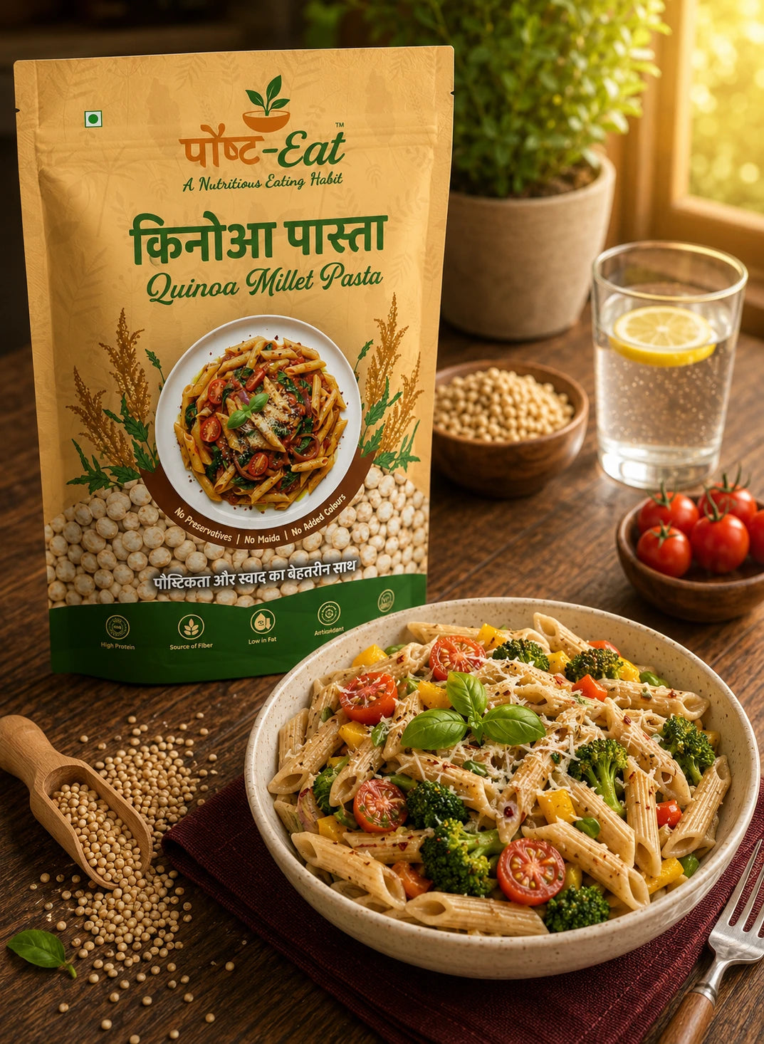 क्विनोआ/Quinoa Pasta Penne Shape
